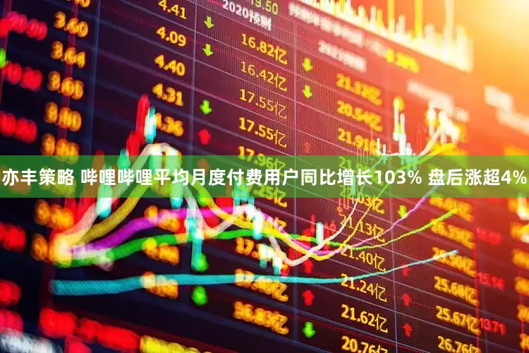亦丰策略 哔哩哔哩平均月度付费用户同比增长103% 盘后涨超4%