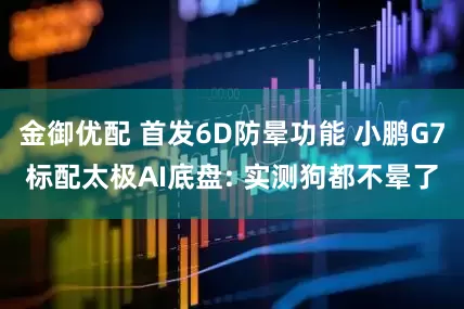金御优配 首发6D防晕功能 小鹏G7标配太极AI底盘: 实测狗都不晕了